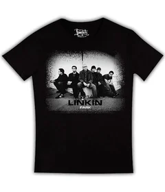 Прикольные футболки: Linkin Park фото на черной